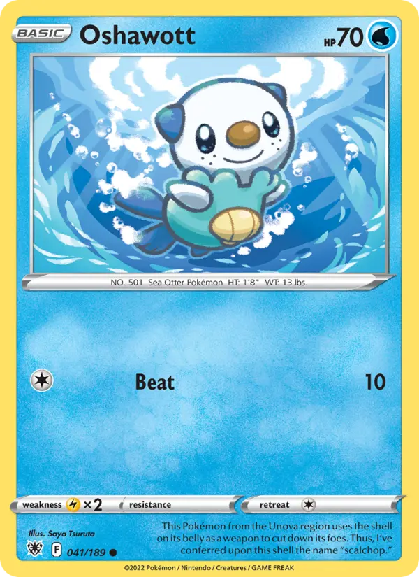 Oshawott 41 — Astral Radiance 41, Normal finish