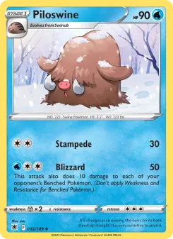 Piloswine — Astral Radiance 32