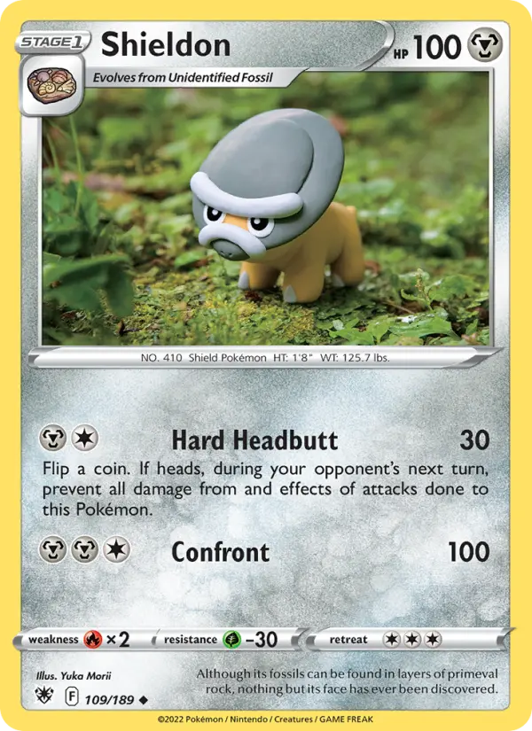 Shieldon 109 card from Astral Radiance