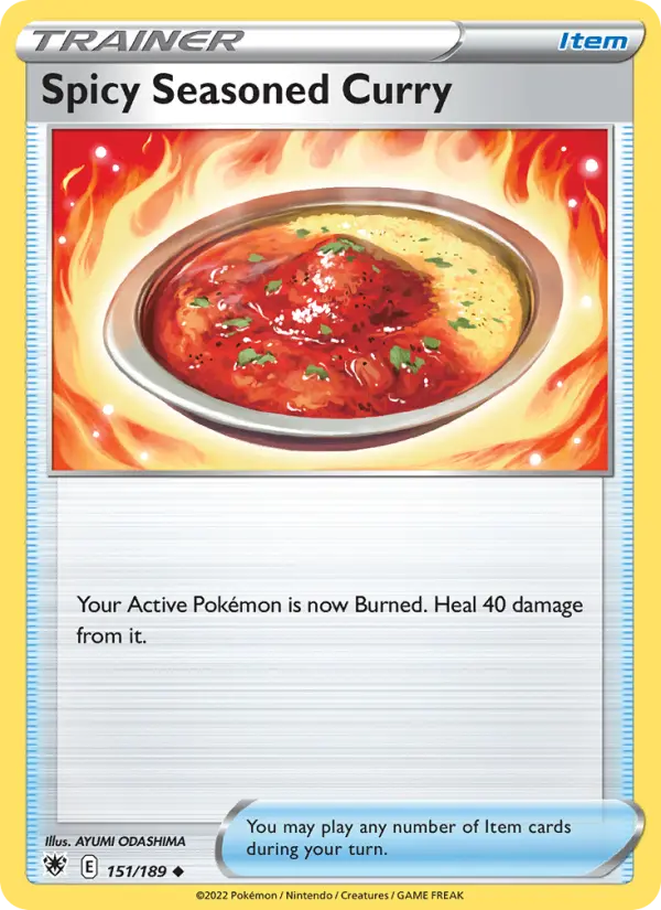 Spicy Seasoned Curry 151 — Astral Radiance 151, Normal finish