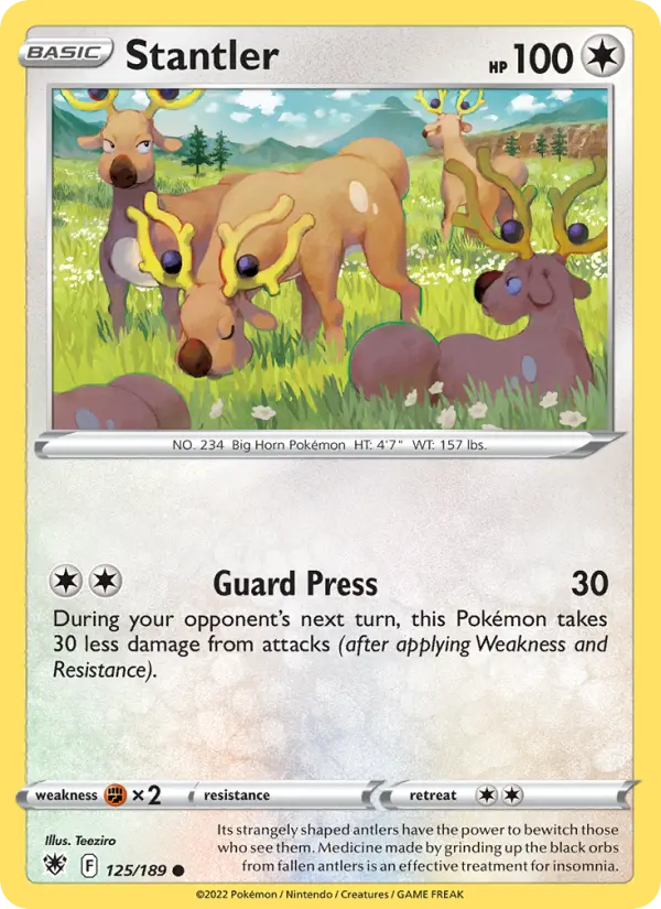 Stantler 125 card from Astral Radiance