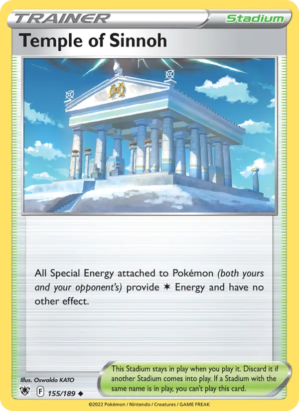 Temple of Sinnoh 155 — Astral Radiance 155, Normal finish
