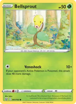 Bellsprout — Battle Styles 1