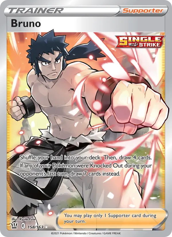 Bruno 158 — Battle Styles 158, Holofoil finish