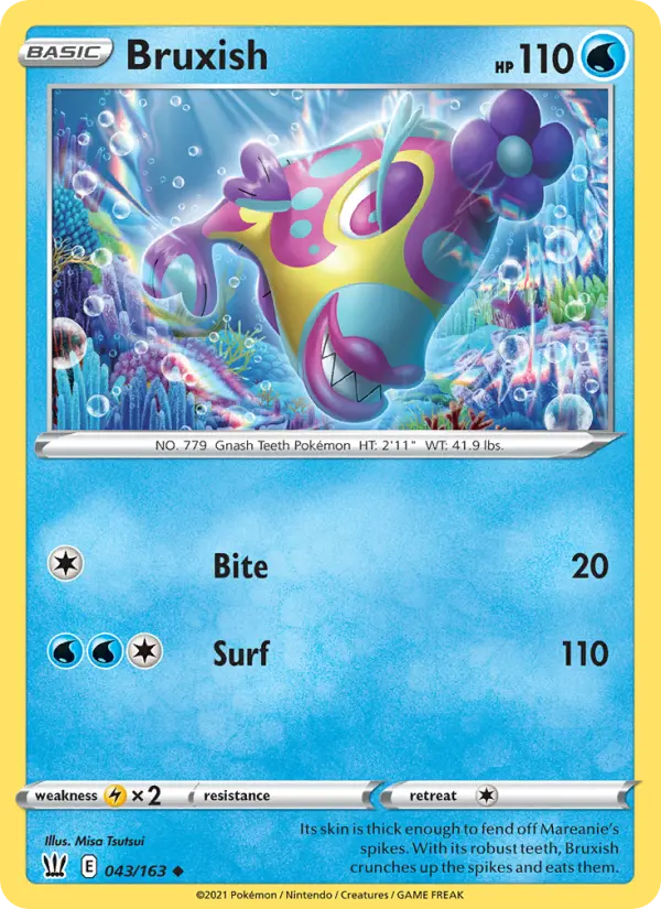 Bruxish 43 — Battle Styles 43, Normal finish