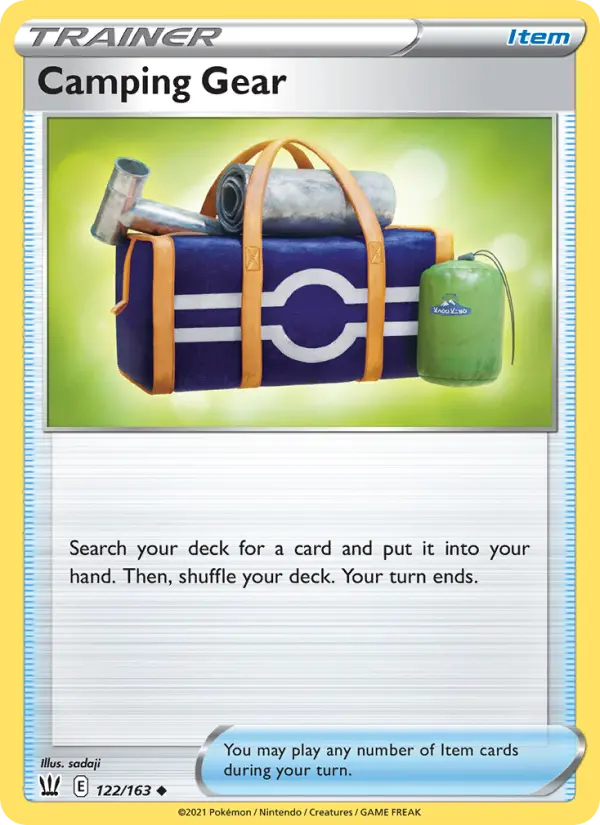 Camping Gear 122 — Battle Styles 122, Normal finish