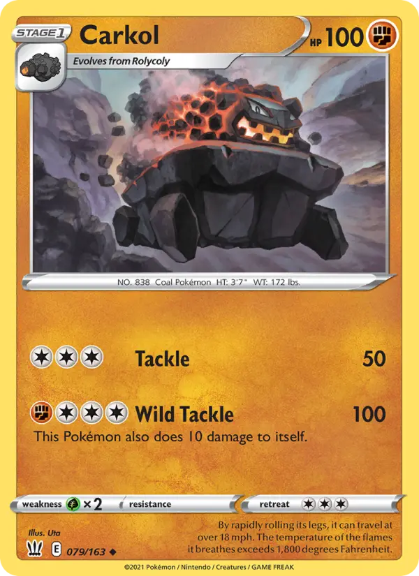 Carkol 79 card from Battle Styles
