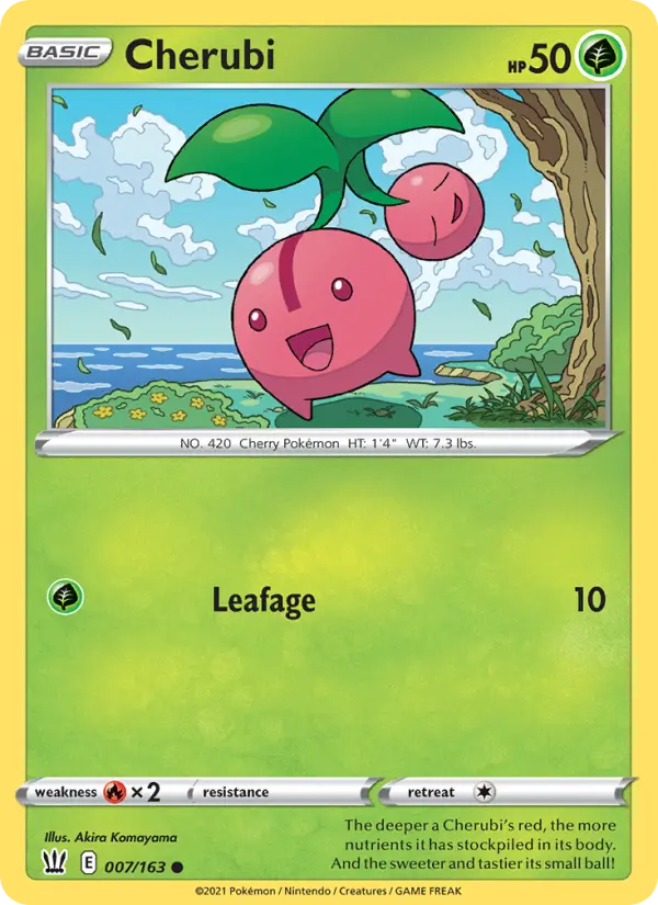 Cherubi 7 card from Battle Styles