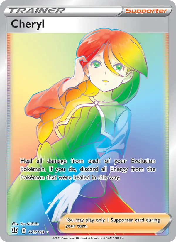 Cheryl 173 — Battle Styles 173, Holofoil finish