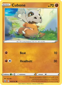Cubone — Battle Styles 69