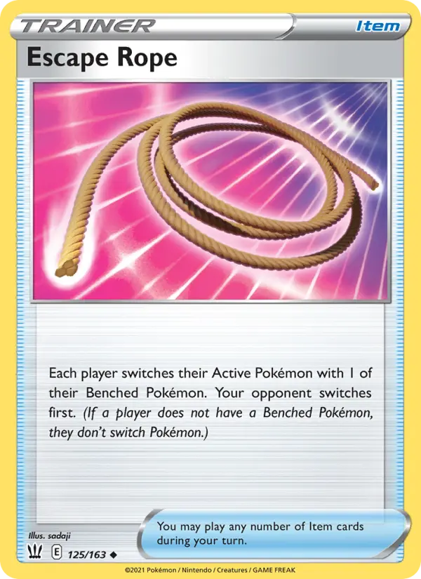 Escape Rope 125 — Battle Styles 125, Normal finish