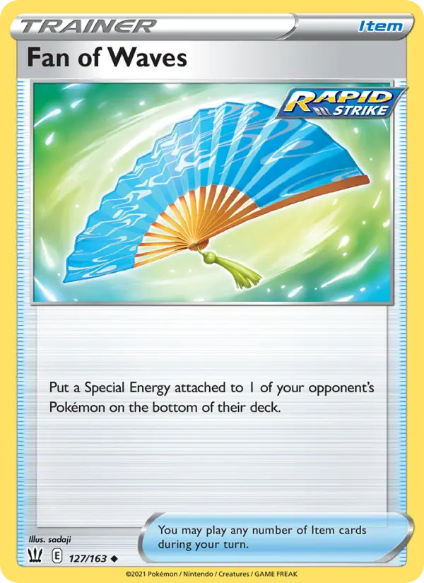Fan of Waves 127 — Battle Styles 127, Normal finish