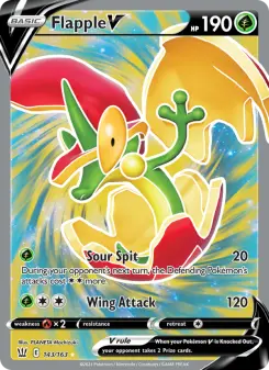 Flapple V 143 — Battle Styles