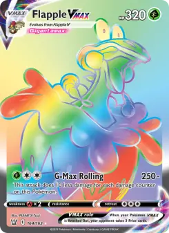 Flapple VMAX 164 — Battle Styles