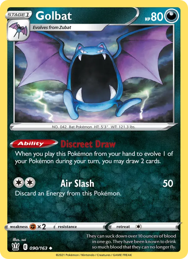 Golbat 90 — Battle Styles 90, Normal finish