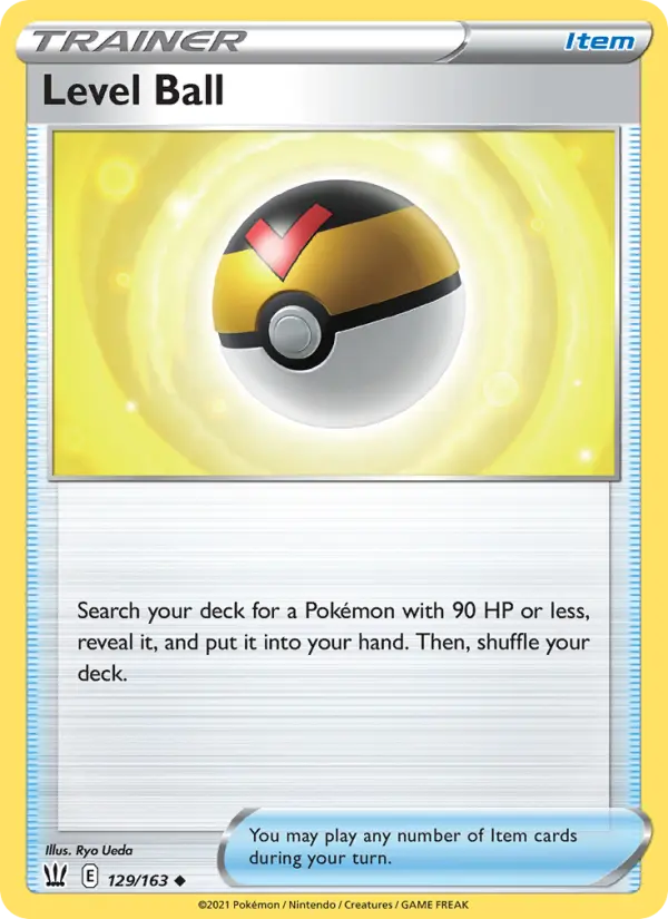 Level Ball 129 — Battle Styles 129, Normal finish