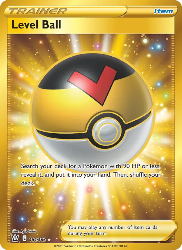 Level Ball 181 — Battle Styles 181, Holofoil finish