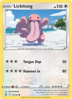 Lickitung — Battle Styles 113