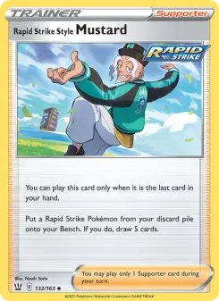 Rapid Strike Style Mustard 132 — Battle Styles