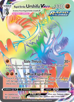 Rapid Strike Urshifu VMAX 169 — Battle Styles