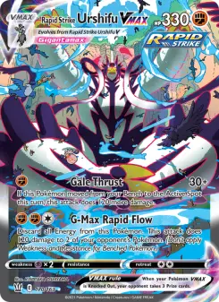 Rapid Strike Urshifu VMAX — Battle Styles 170