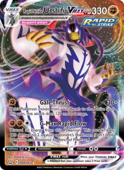 Rapid Strike Urshifu VMAX 88 — Battle Styles