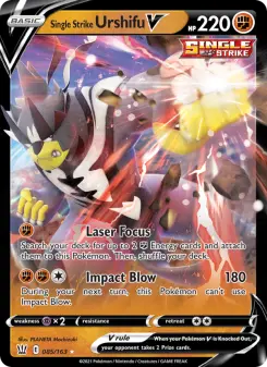 Single Strike Urshifu V 85 — Battle Styles