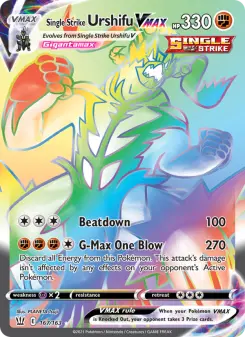 Single Strike Urshifu VMAX 167 — Battle Styles