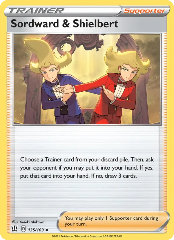 Sordward & Shielbert 135 — Battle Styles 135, Normal finish
