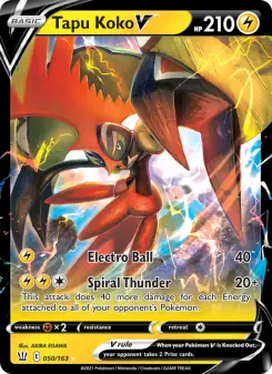 Tapu Koko V — Battle Styles #50
