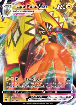 Tapu Koko VMAX 51 — Battle Styles