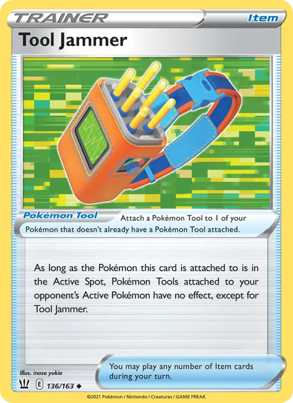 Tool Jammer 136 — Battle Styles 136, Normal finish