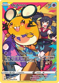 Dedenne — Brilliant Stars Trainer Gallery #TG07