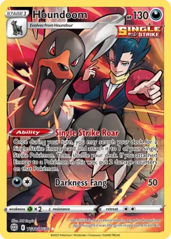 Houndoom — Brilliant Stars Trainer Gallery #TG10