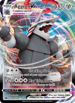 Aggron VMAX — Brilliant Stars #97