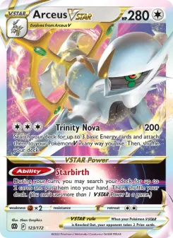 Arceus VSTAR 123 — Brilliant Stars