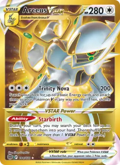 Arceus VSTAR 184 — Brilliant Stars