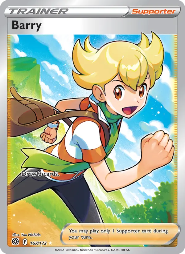 Barry 167 card from Brilliant Stars