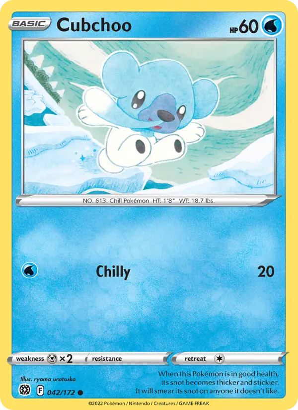 Cubchoo 42 — Brilliant Stars 42, Normal finish
