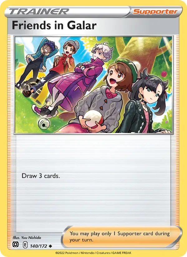 Friends in Galar 140 — Brilliant Stars 140, Normal finish