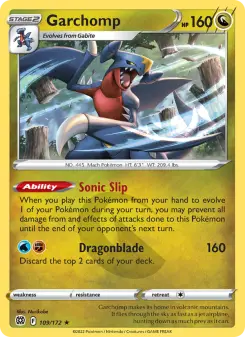 Garchomp — Brilliant Stars #109