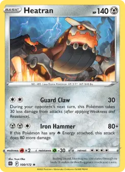 Heatran — Brilliant Stars #100