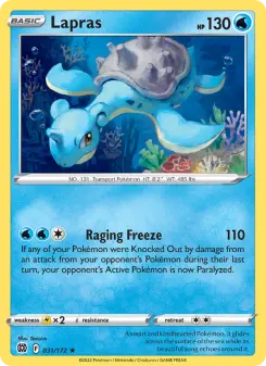 Lapras — Brilliant Stars #31