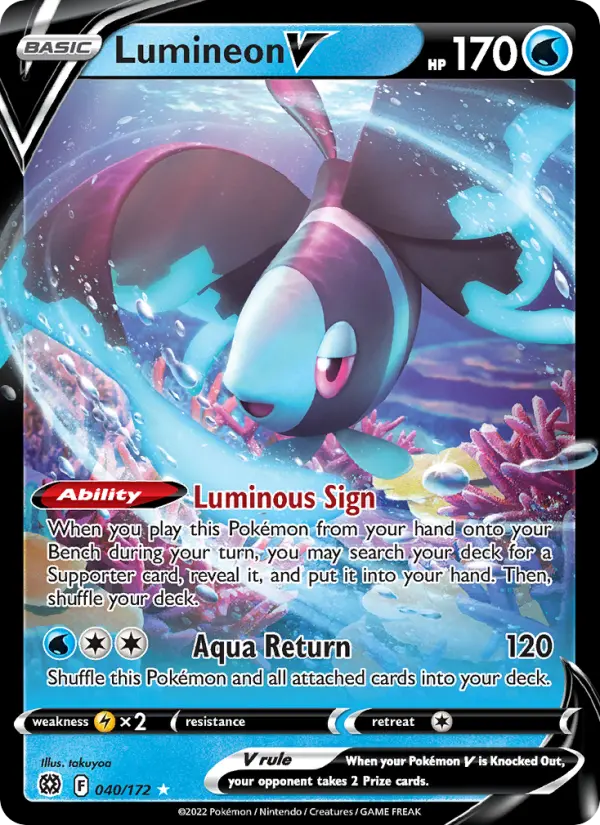 Lumineon V 40 — Brilliant Stars 40, Holofoil finish