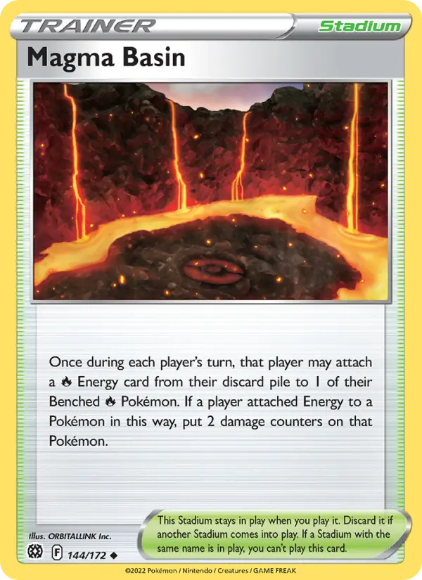 Magma Basin 144 — Brilliant Stars 144, Normal finish