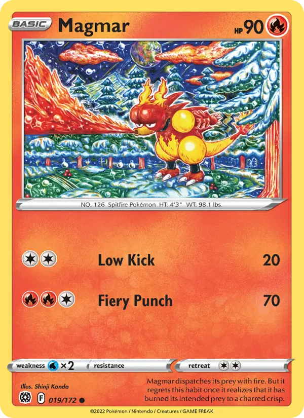 Magmar 19 — Brilliant Stars 19, Normal finish