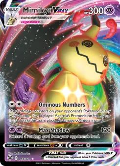 Mimikyu VMAX 69 — Brilliant Stars