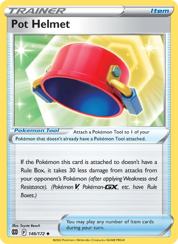 Pot Helmet 146 — Brilliant Stars 146, Normal finish