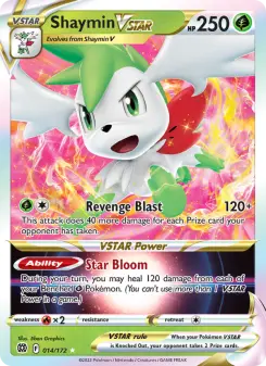 Shaymin VSTAR — Brilliant Stars #14
