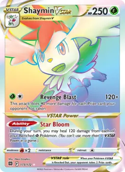 Shaymin VSTAR — Brilliant Stars #173